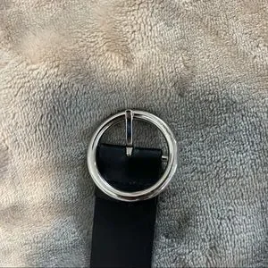 Zara | Accessories | Zara Black Silver Belt | Poshmark display picture 3